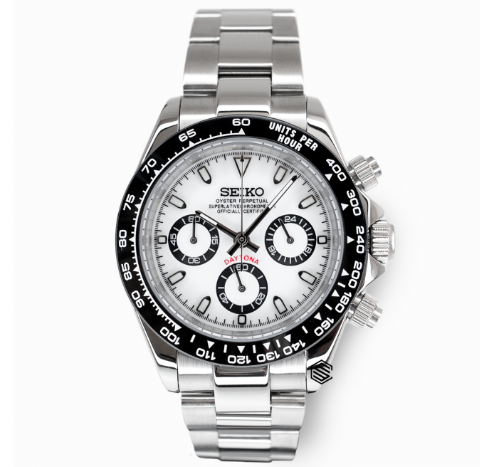 Seiko Mod Daytona Panda