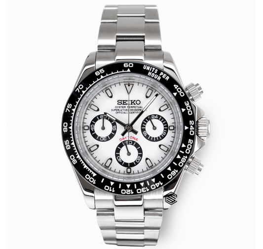 Seiko Mod Daytona Panda